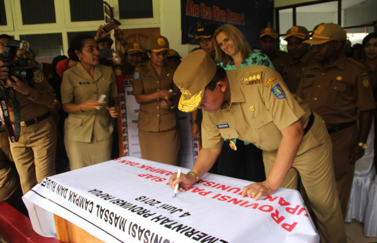 Pemprov Nyatakan “Perang” Dengan Campak dan Rubella
